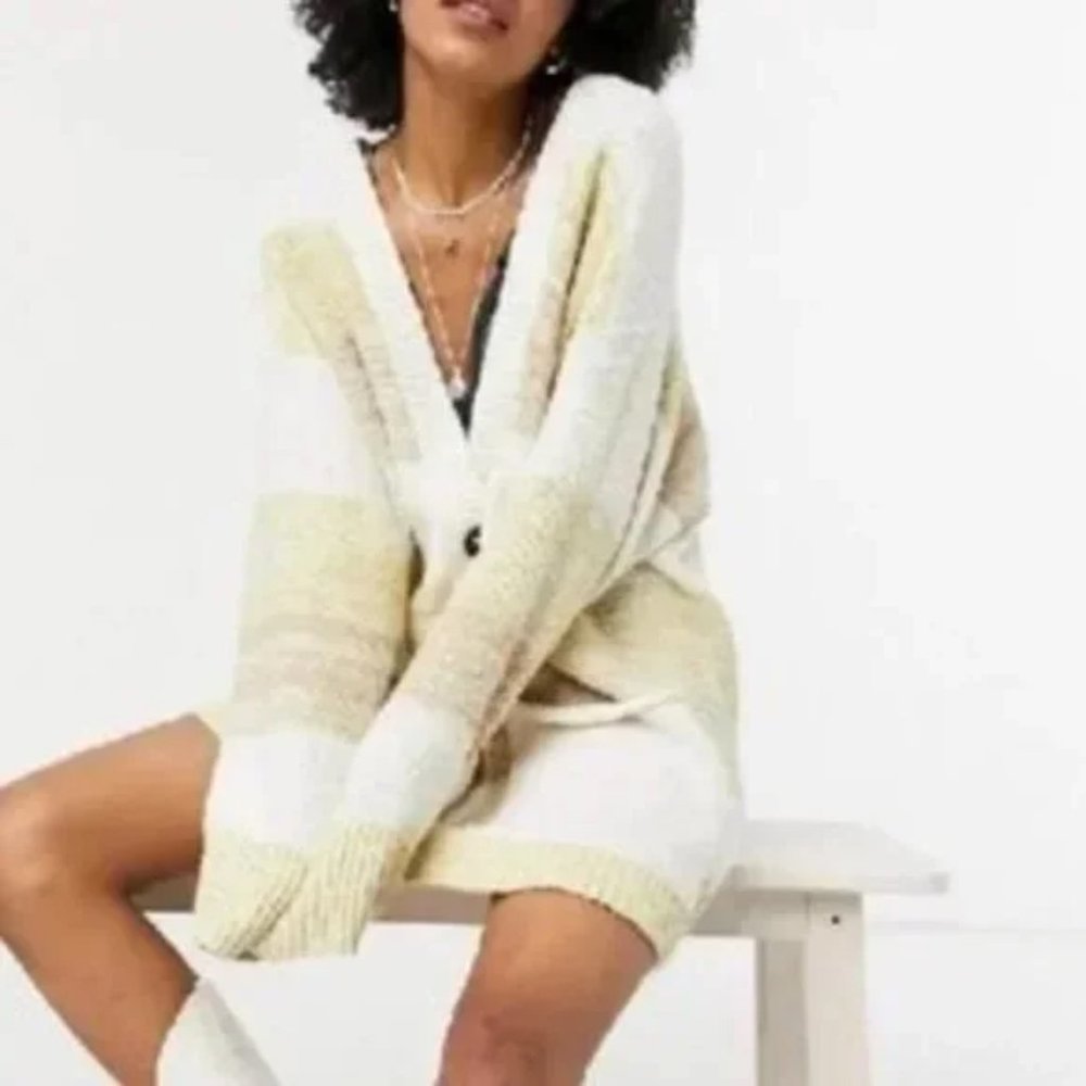 Free People Southport Beach Cardigan Medium NWT - Picture 2 of 13